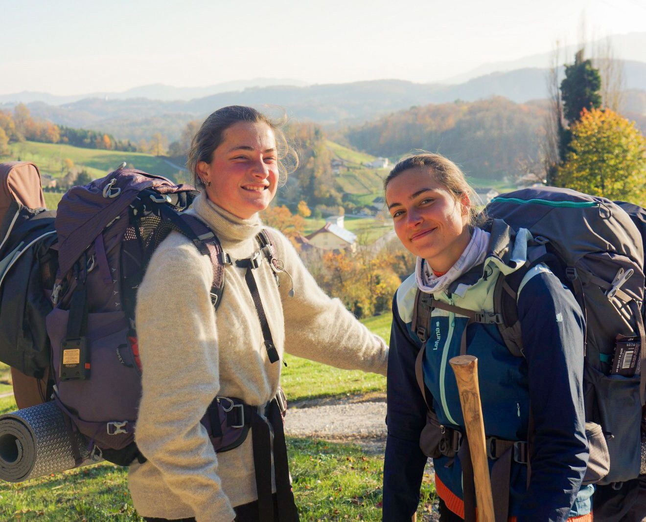 Marie-Liesse et Madeleine Saulnier