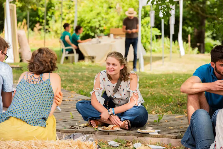 Pause déjeuner sur l'herbe — Siloë 2026